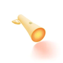 Lalarma Flashlight, Rechargeable - Yellow