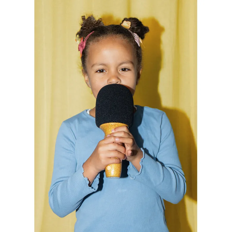 Lalarma Glitter Grove Microphone, Gold