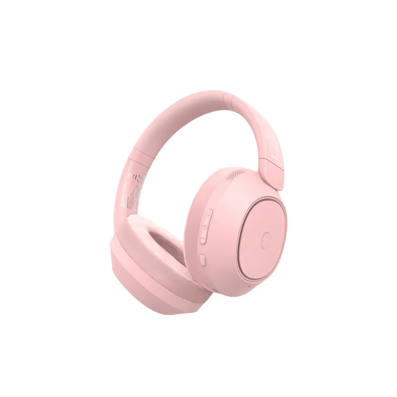 Lalarma Hybrid Active Noise-Cancelling Headphones for Kids - Pink