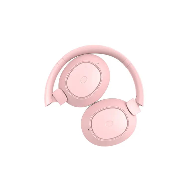 Lalarma Hybrid Active Noise-Cancelling Headphones for Kids - Pink