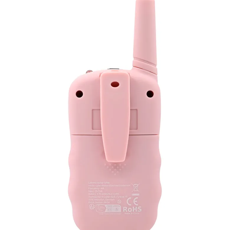 Lalarma Walkie Talkie for Children, Rose