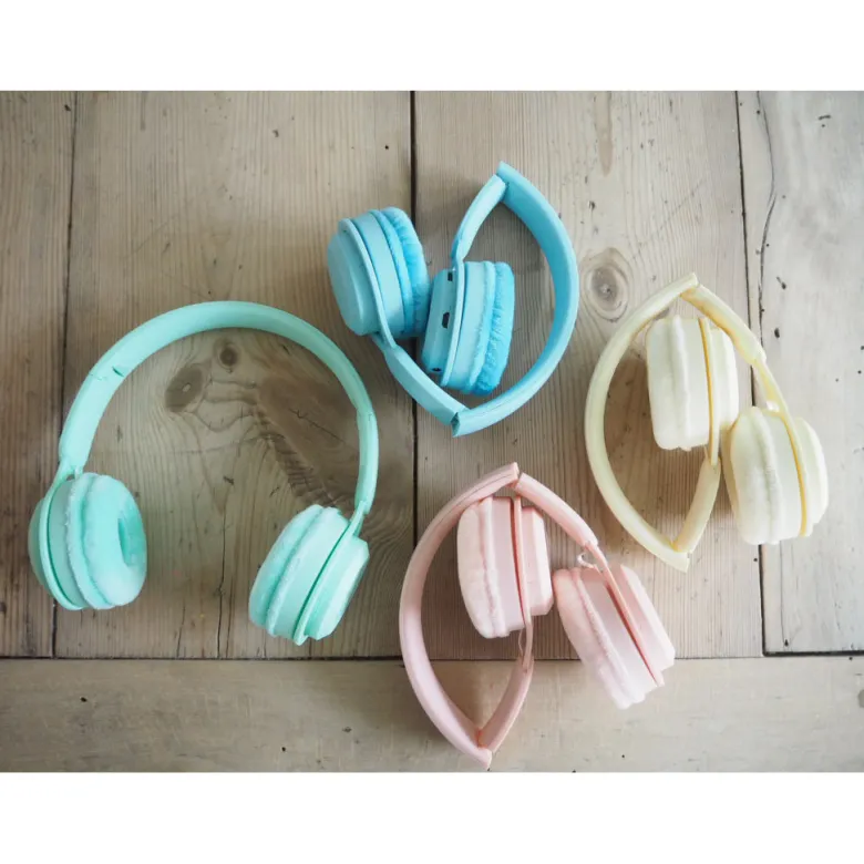 Lalarma Wireless Headphones with Max 85 dB, Rose Pastel