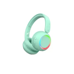 Lalarma Wireless Headphones with Lights, for Teens and Kids - Mint