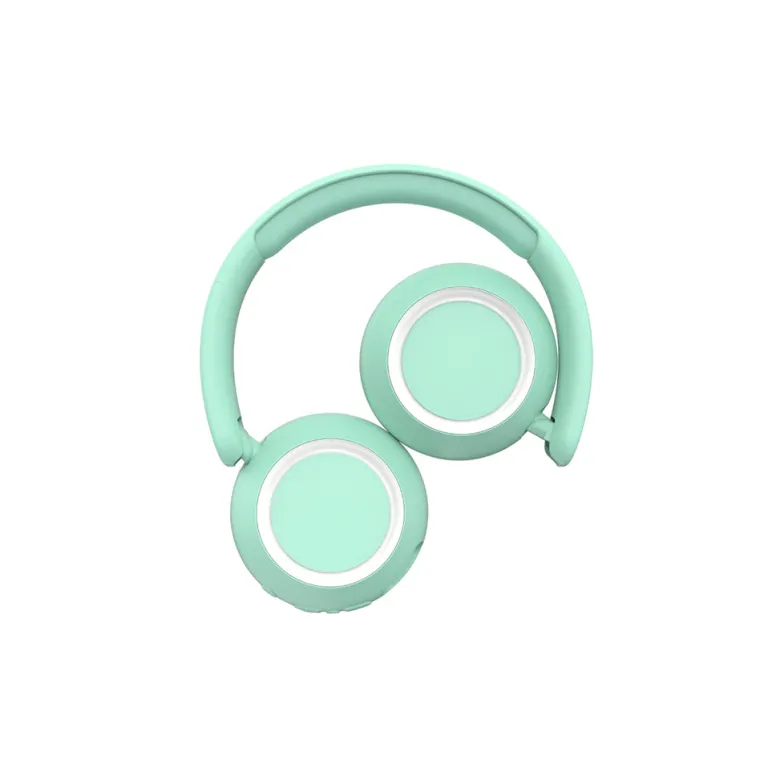 Lalarma Wireless Headphones with Lights, for Teens and Kids - Mint