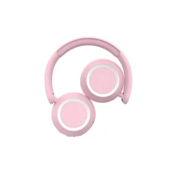 Lalarma Wireless Headphones with Lights for Teens and Kids - Rose