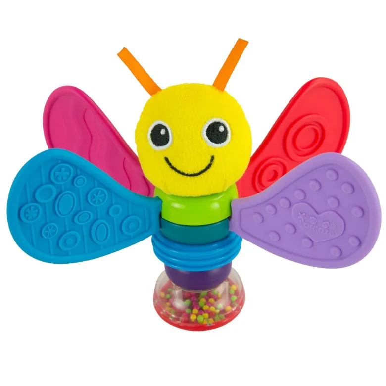 Lamaze Rattle, Plastic - Freddie