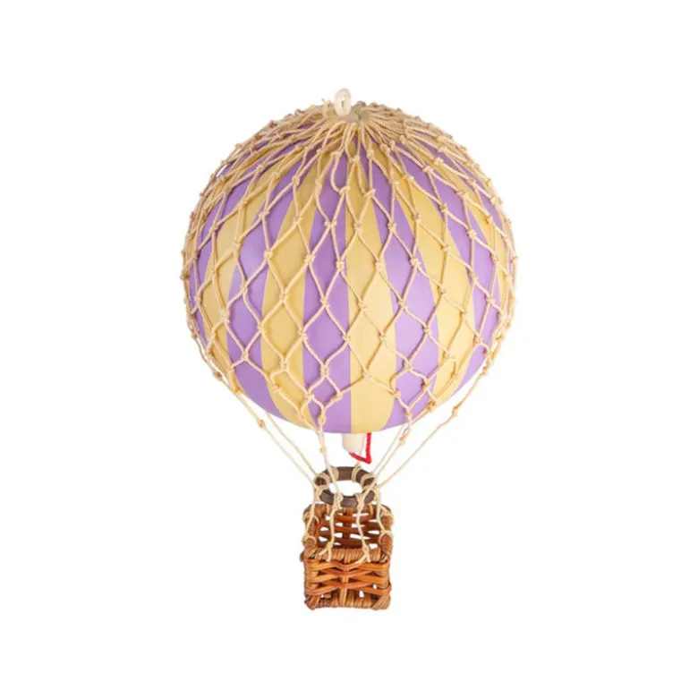Lavender Hot Air Balloon - 8.5 cm