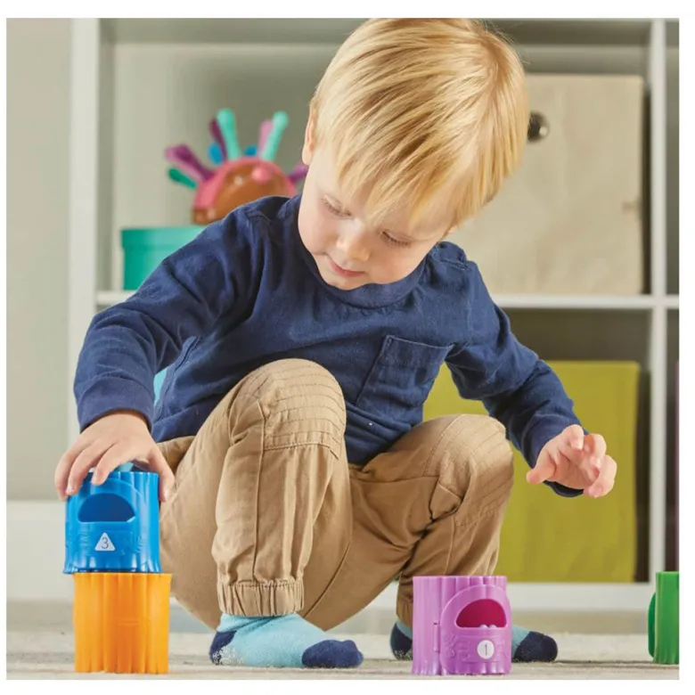 Learn About Numbers and Colors – Activity Set Featuring Jungle Animals