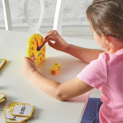 Learn to Tell the Time – Activity Set with Clock