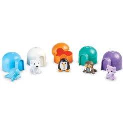 Learning Resources Learn About Numbers and Colors - Activity Set with Polar Animals