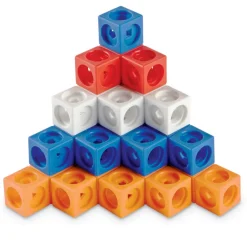 Learning Resources MathLink® Builders - Activity Set with Building Challenges