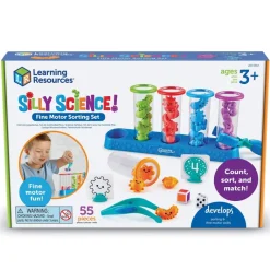 Learning Resources Strengthen Fine Motor Skills, Sorting Set – Silly Science