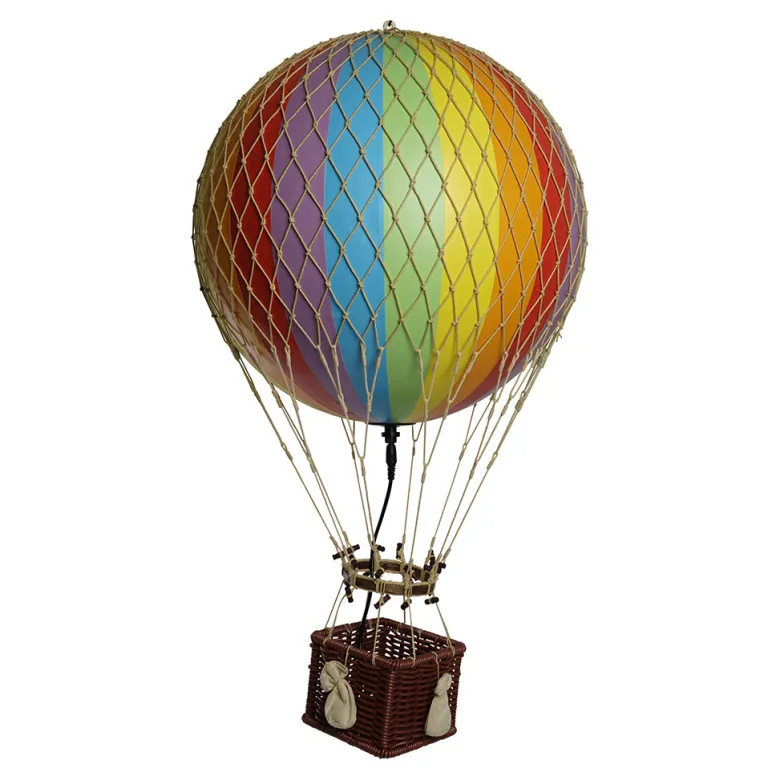 LED Air Balloon, Royal Aero Rainbow - 32 cm
