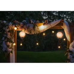 LED Balloon, Royal Aero Blue Light - 32 cm