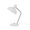 Leitmotiv Hood Table Lamp in Metal, Iron Matte White