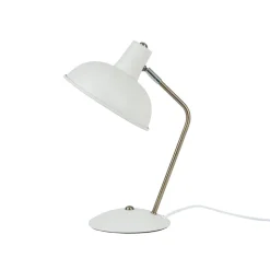 Leitmotiv Hood Table Lamp in Metal, Iron Matte White