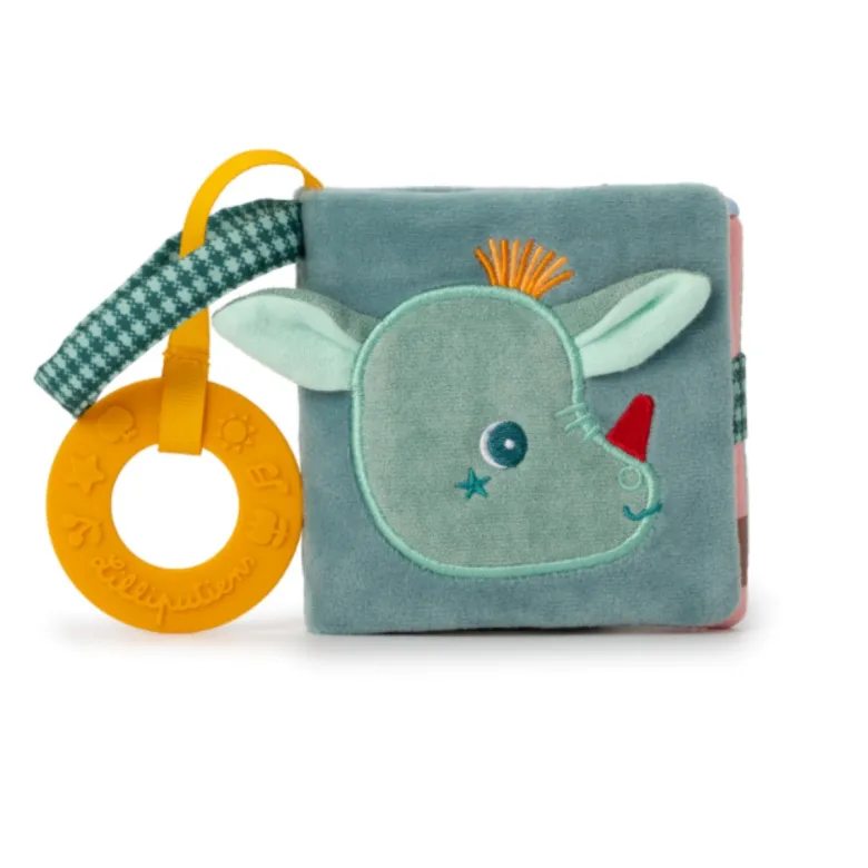 Lilliputiens Activity Book with Teething Ring, Joe