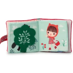 Lilliputiens Activity Book with Teething Ring, Little Red Riding Hood