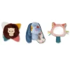 Lilliputiens Baby Sensory Rattlers, Jules Gift Box w. Rattles