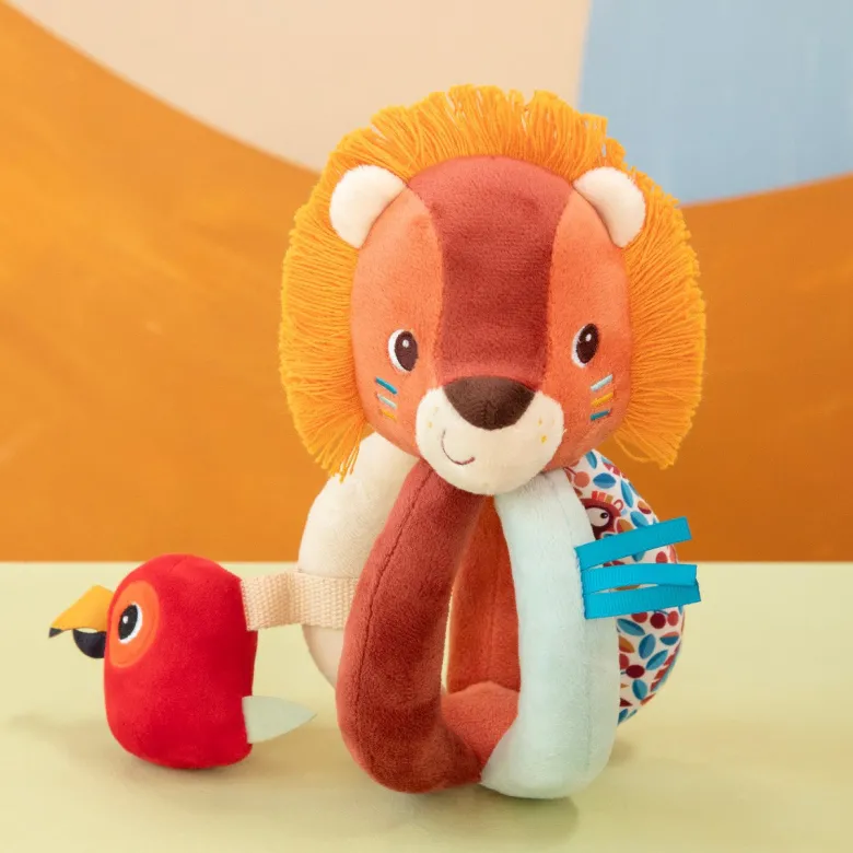 Lilliputiens Baby Toy – Jack Rattle with Handle