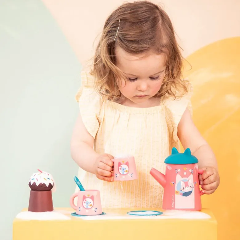 Lilliputiens Bath Toy – Jeanne Tea Set