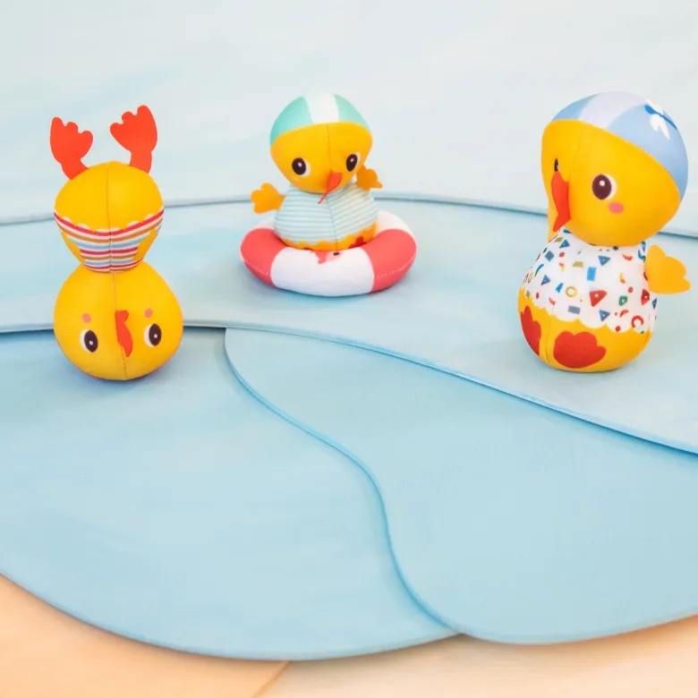 Lilliputiens Bath Toy, Ducklings Learn to Swim