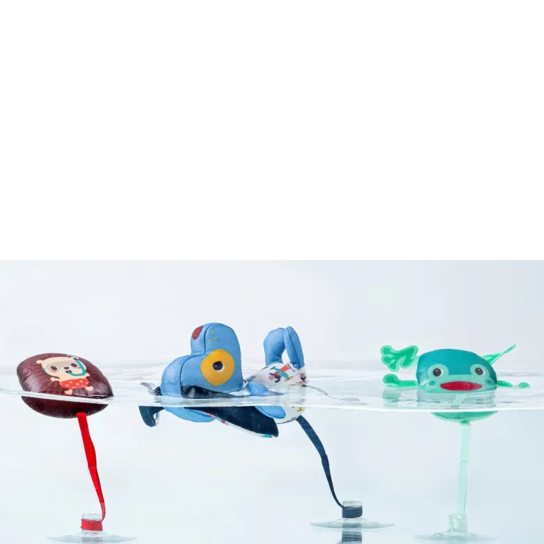 Lilliputiens Bath Toys – Jules & Suction Cup Friends