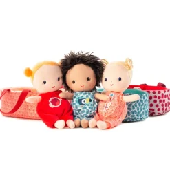 Lilliputiens Soft Baby Doll in Carrycot, Anais