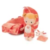 Lilliputiens Soft Baby Doll with Carry Cot, Lena