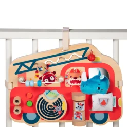 Lilliputiens Wooden Activity Panel, Fire Truck