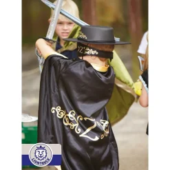 Liontouch Bandit Cape, Line Z Cape with Gold-Colored Trim