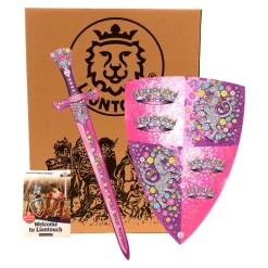 Liontouch Princess Shield and Sword, Crystal Princess - Pink