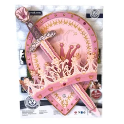 Liontouch Queen Set with Crown, Shield, and Sword, Queen Rosa