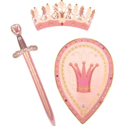 Liontouch Queen Set with Crown, Shield, and Sword, Queen Rosa