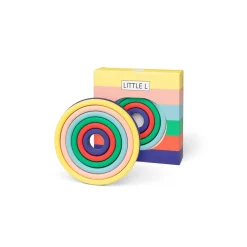Little L, Baby Toy, Activity Rings - Vibrant Colors