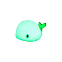 Little L. LED Night Lamp/Projector with Remote Control and 7 Light Settings - Wilda Whale