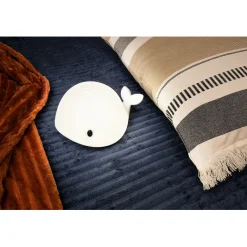 Little L. LED Night Lamp/Projector with Remote Control and 7 Light Settings - Wilda Whale