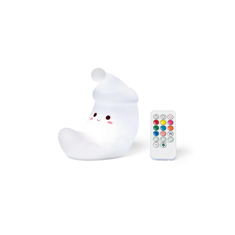 Little L. LED Night Light with Remote Control and Multiple Light Settings - Luna Moon