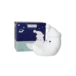 Little L. LED Night Light with Remote Control and Multiple Light Settings - Luna Moon