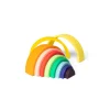 Little L, Silicone Baby Toy, Colorful Rainbow