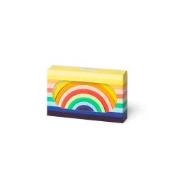 Little L, Silicone Baby Toy, Colorful Rainbow