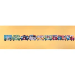 Londji Puzzle, My Little Train, Set of 10 Puzzles with 3 Pieces Each