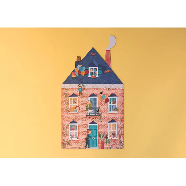 Londji Puzzle, Reversible, Welcome to My Home - 36 Pieces