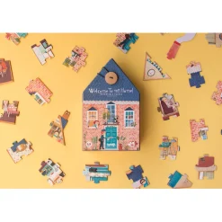 Londji Puzzle, Reversible, Welcome to My Home - 36 Pieces