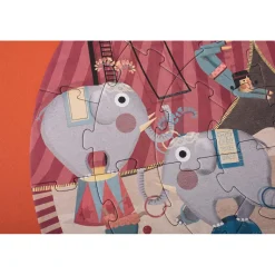 Londji Puzzle, Round, Circus Edition - 36 Pieces