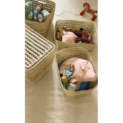 Lubilu Basket Made from Palm Leaves, L38 – 38 x 29 x 19 cm