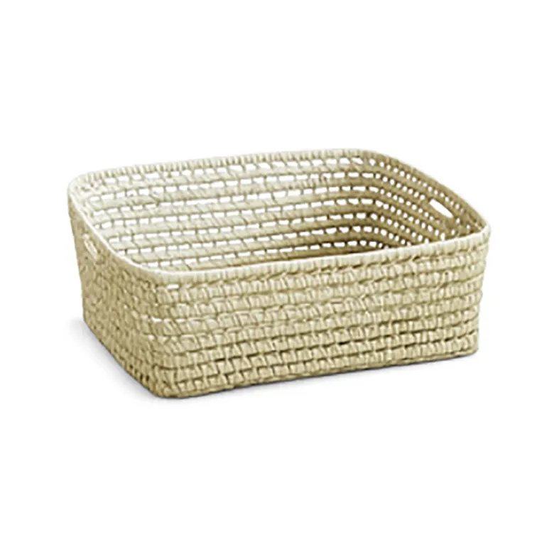 Lubilu Basket Made of Palm Leaves, L48 - 48 x 40 x 20 cm