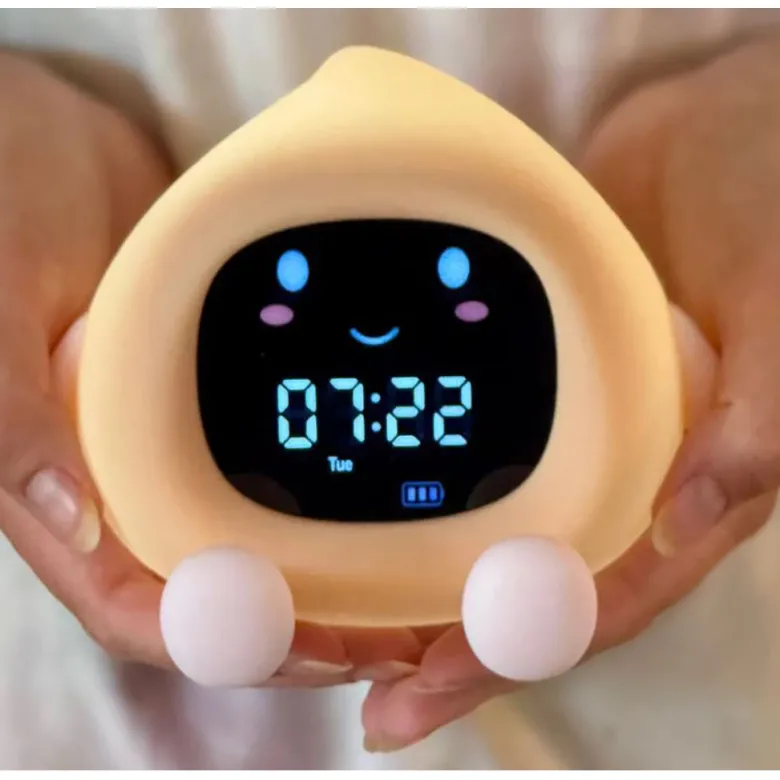 Lumulu Sleep Trainer, Night Light with Night and Day Indication - Beige NEW VERSION