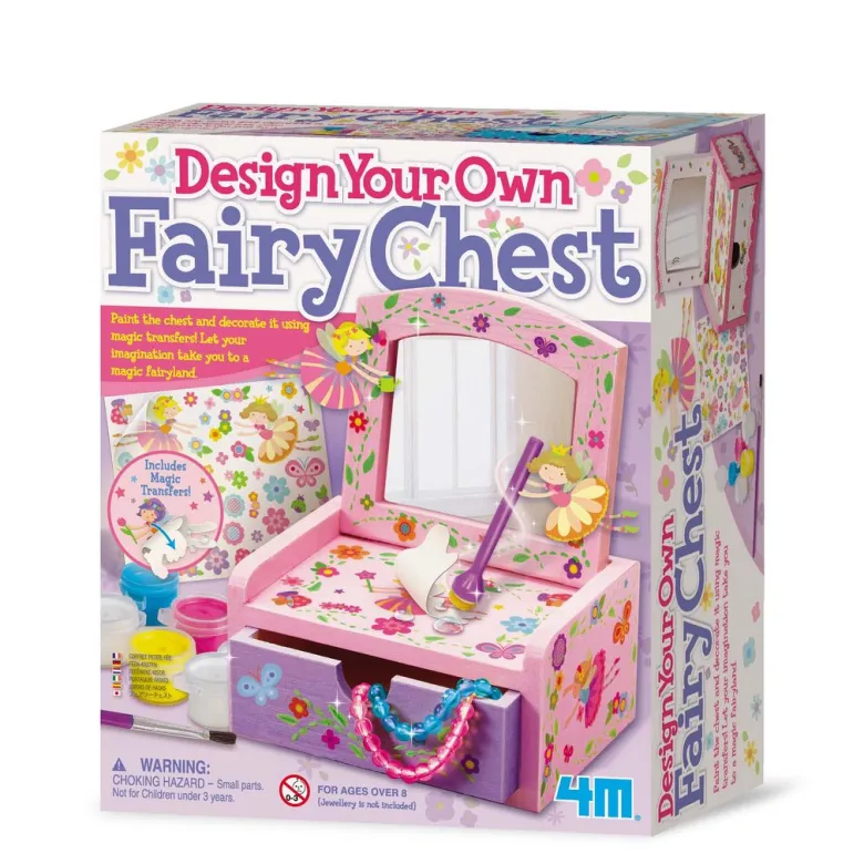 4M Design Your Own Jewelry Box, Fairy