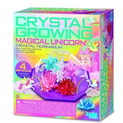 4M Experiment Kit, Crystal Growing, Magical Unicorn Terrarium – For Ages 10 and Up